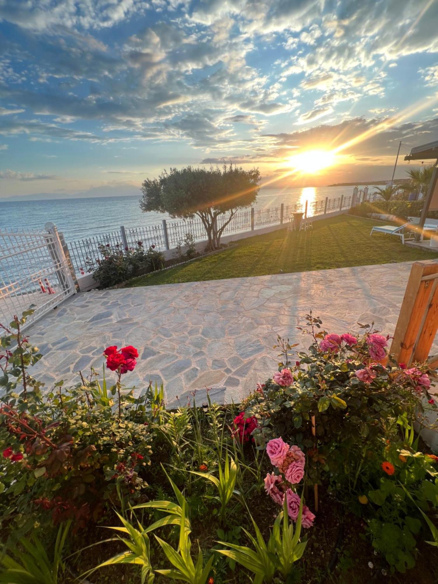 Beachfront Villa Athina Vergia Zewnętrze zdjęcie