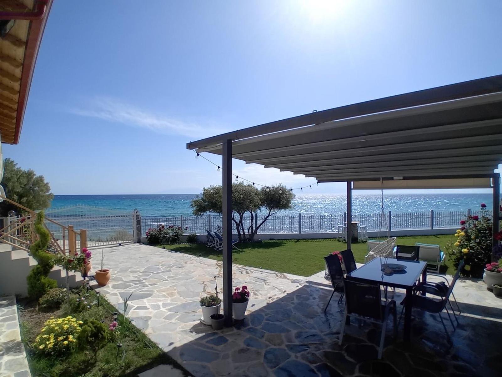 Beachfront Villa Athina Vergia Zewnętrze zdjęcie
